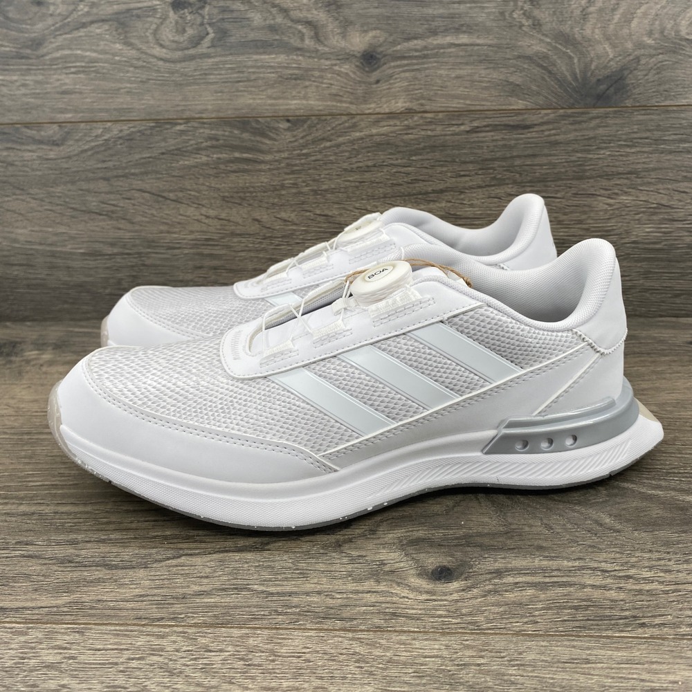 Adidas S2G SL BOA 25 Golf Shoes Womens 8 White Silver IH5965 Spikeless